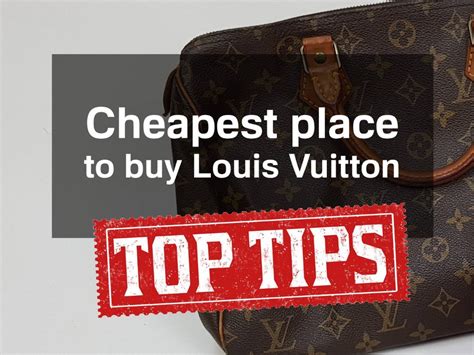 best country to buy louis vuitton|cheapest place to buy lv.